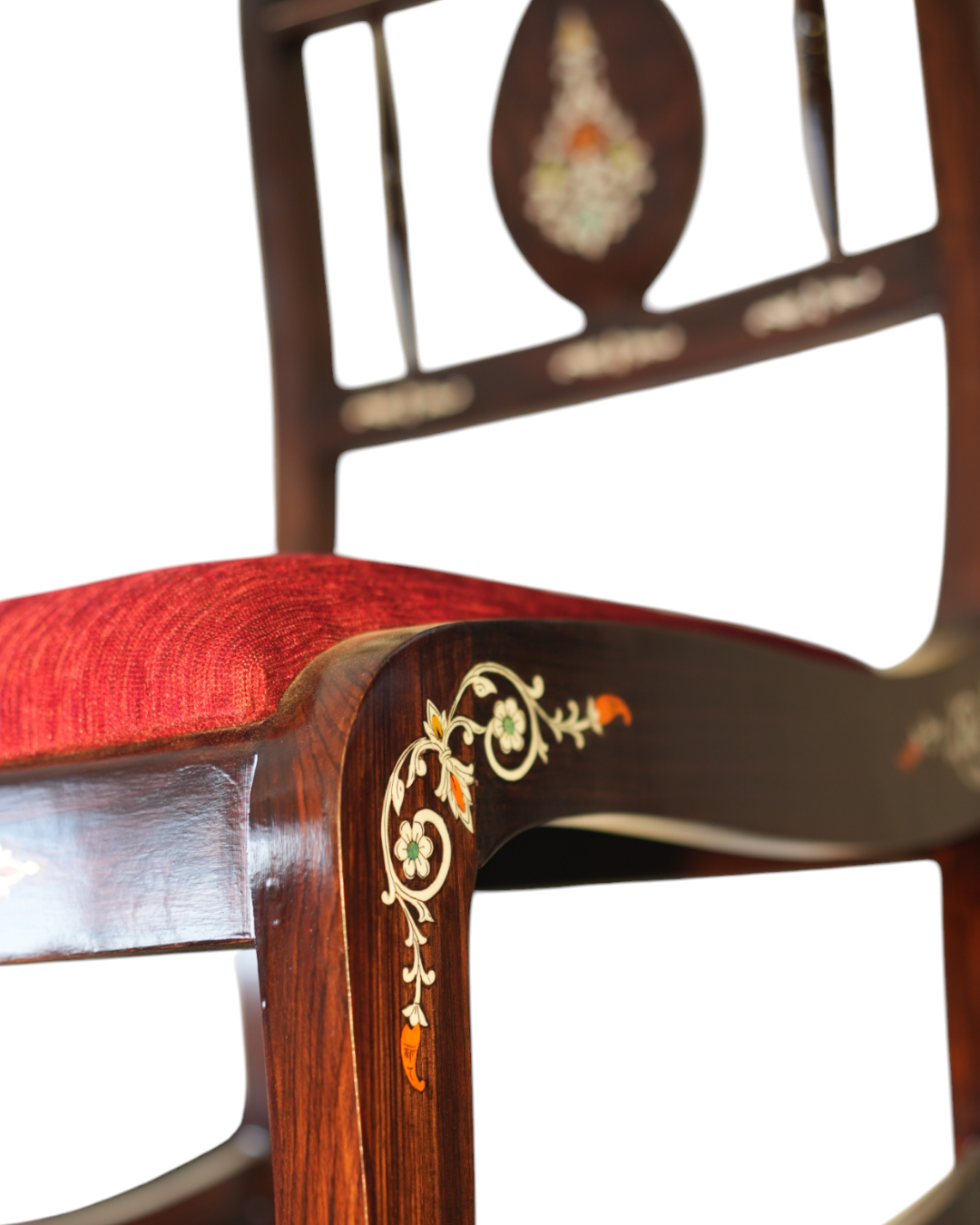 Rosewood Dining Table with chair