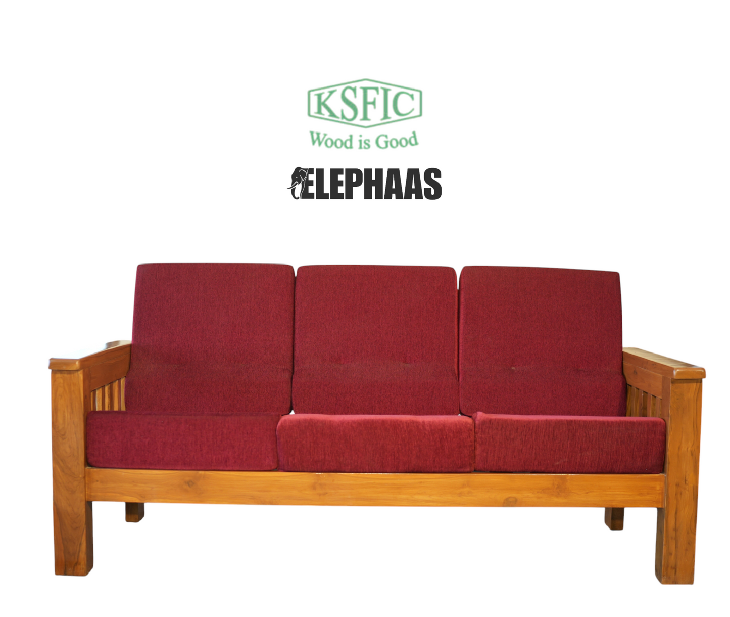 Teak Wood Sofa without Cushion