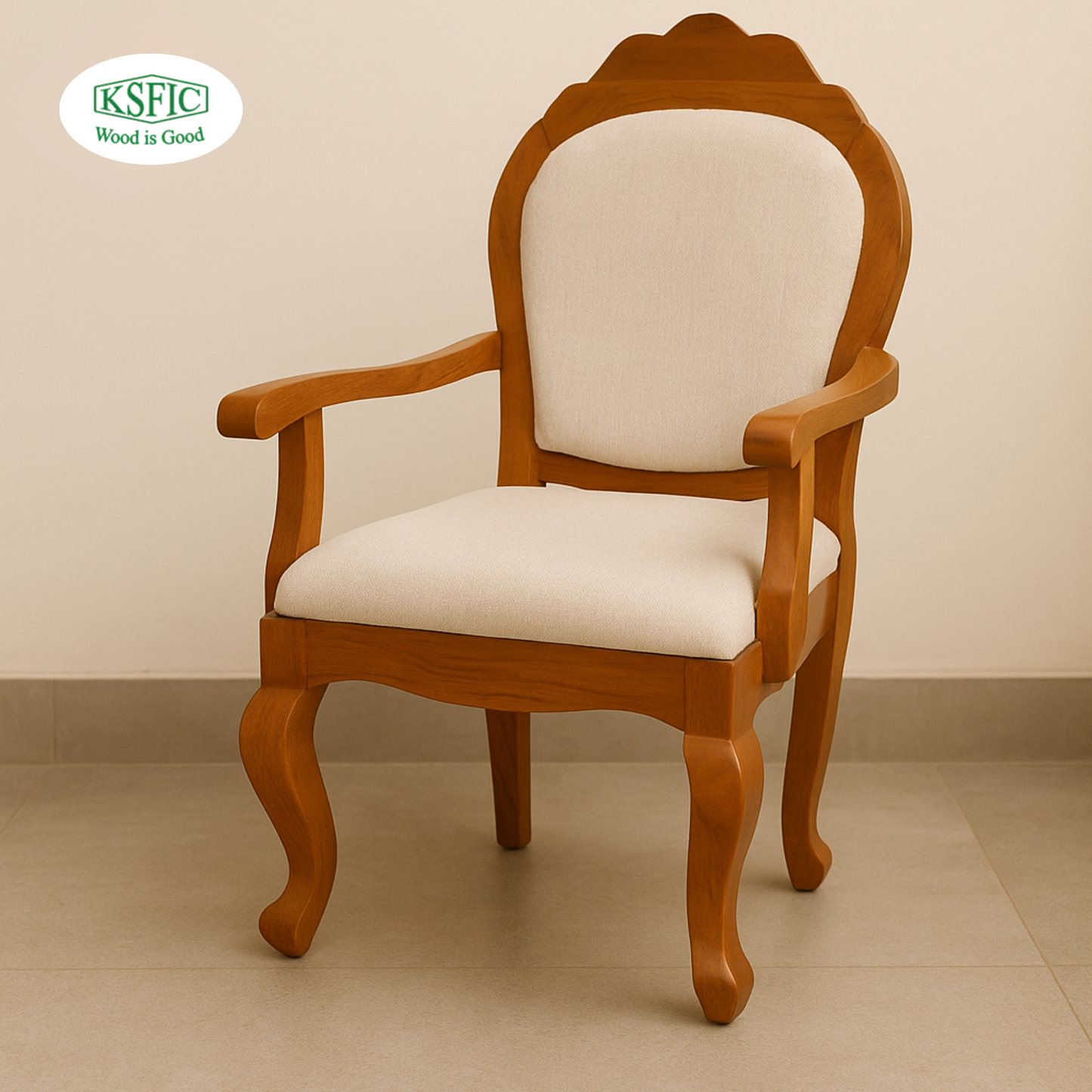 Ministry Teak Wood Chair