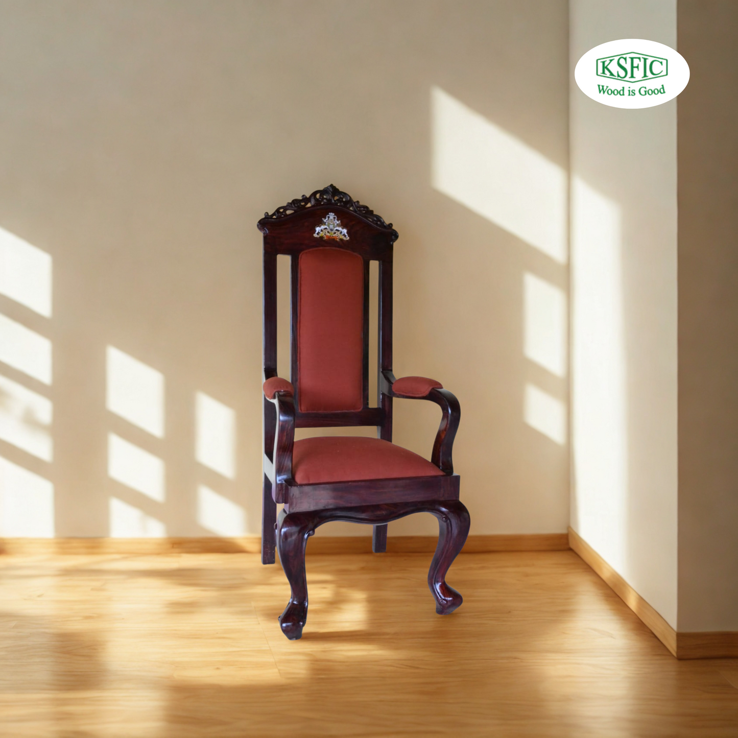 Rosewood Minister Chair