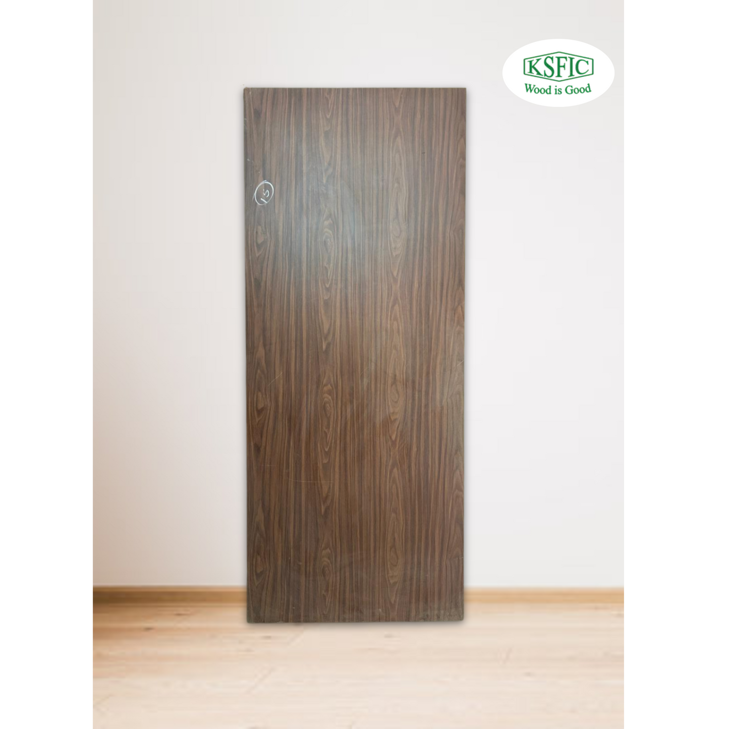 One Side Teak Flush Doors
