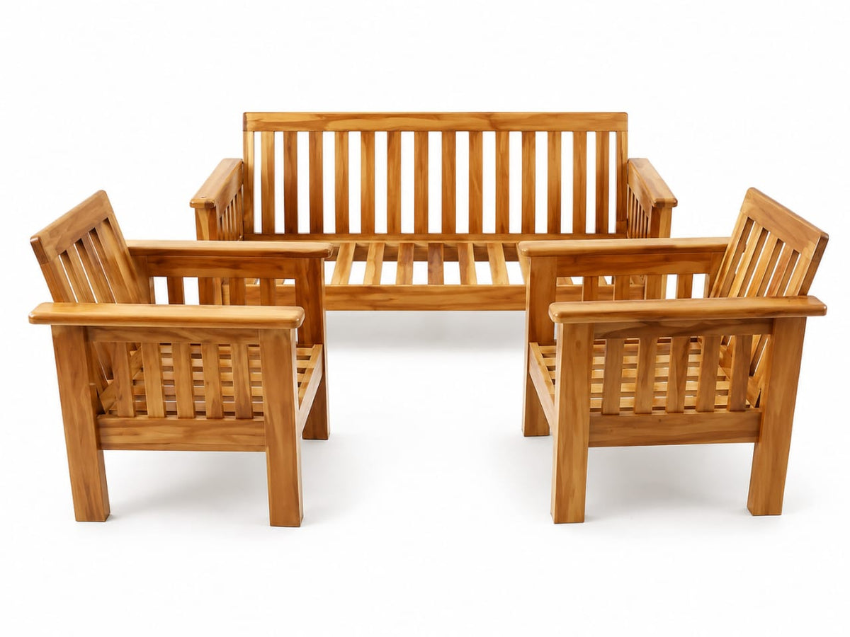 Acacia Wood Sofa without Cushion