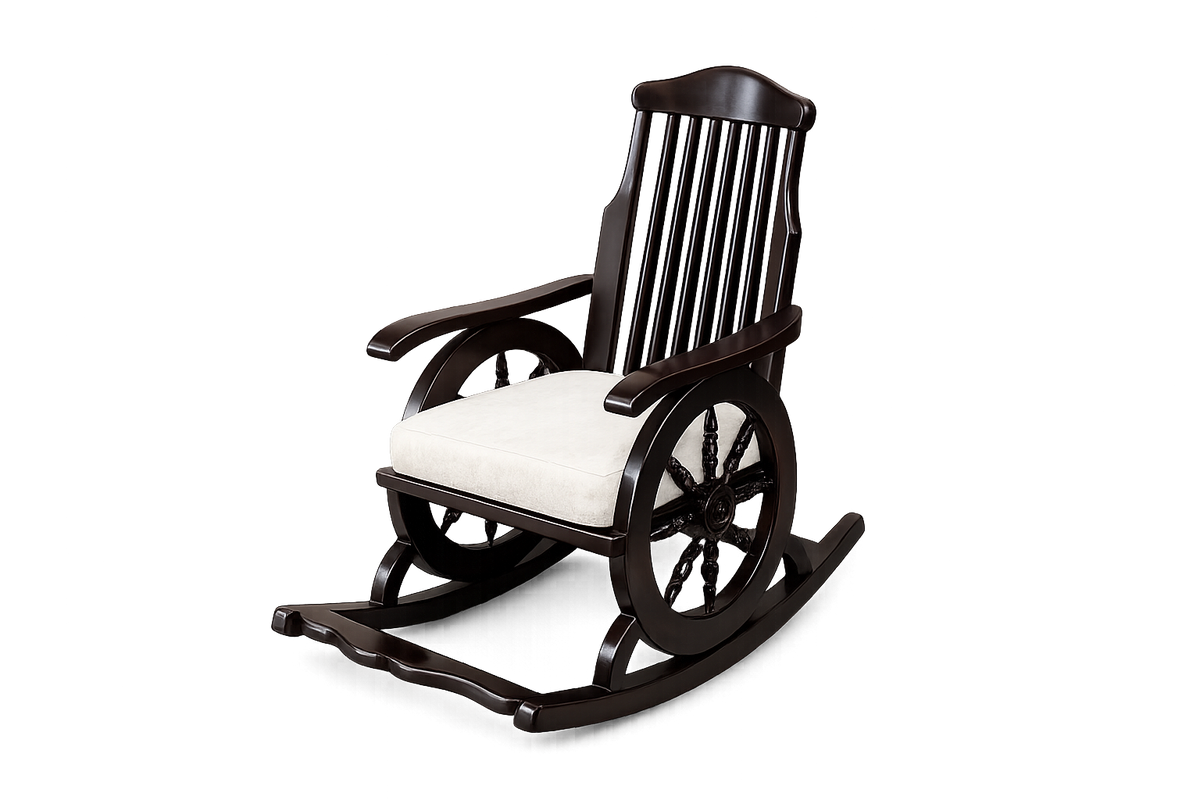 Rose Wood Rockling Chair
