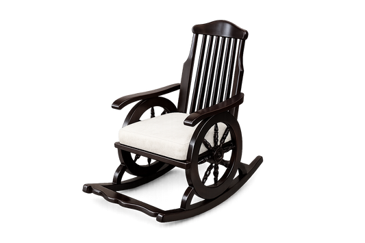 Rose Wood Rockling Chair