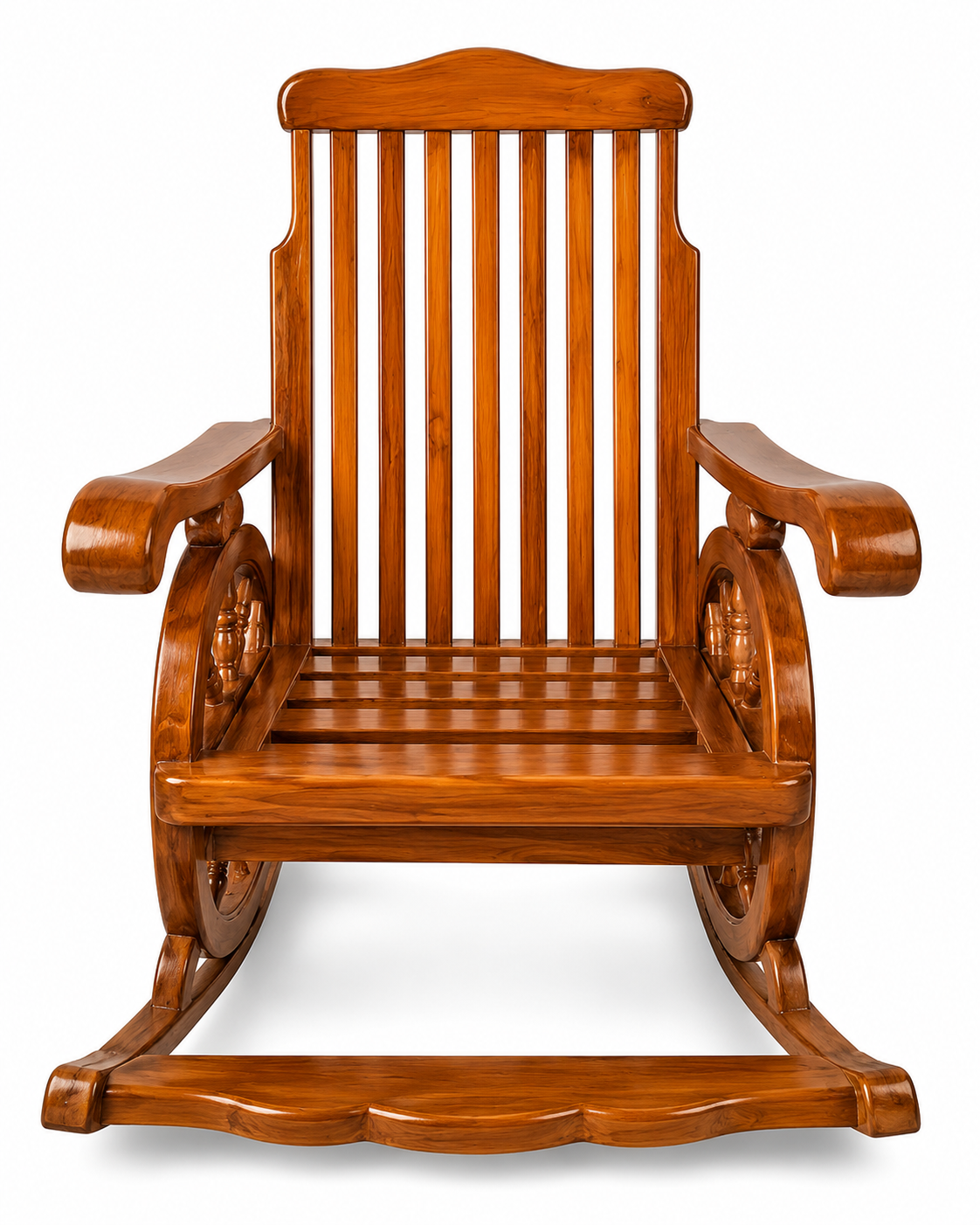 Teak Wood Rockling Chair