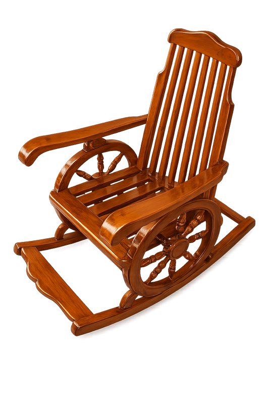 Teak Wood Rockling Chair