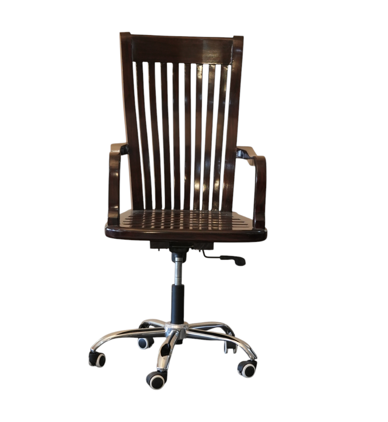 Rose Wood Revolving Chair