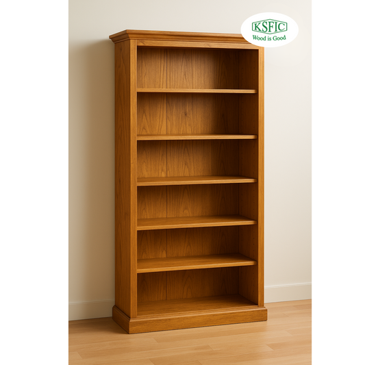 Teakwood Book Rack without Door