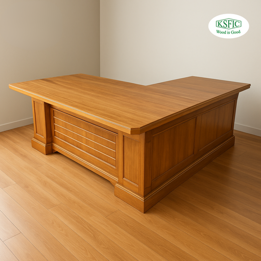 Teakwood Reception Table