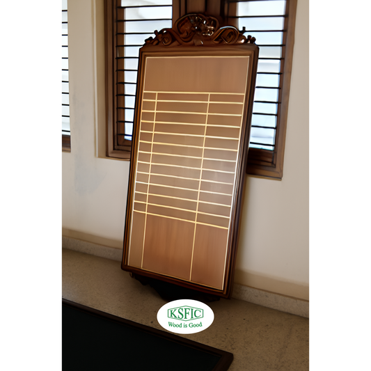 Teakwood Service Name Board