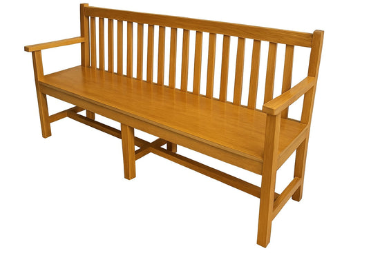 Teakwood Bench with Back Rest