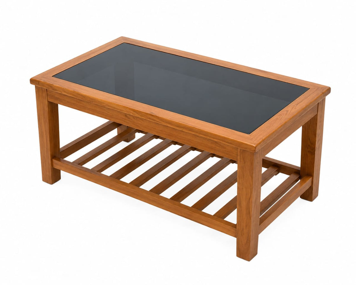 Teak Wood Teapoy